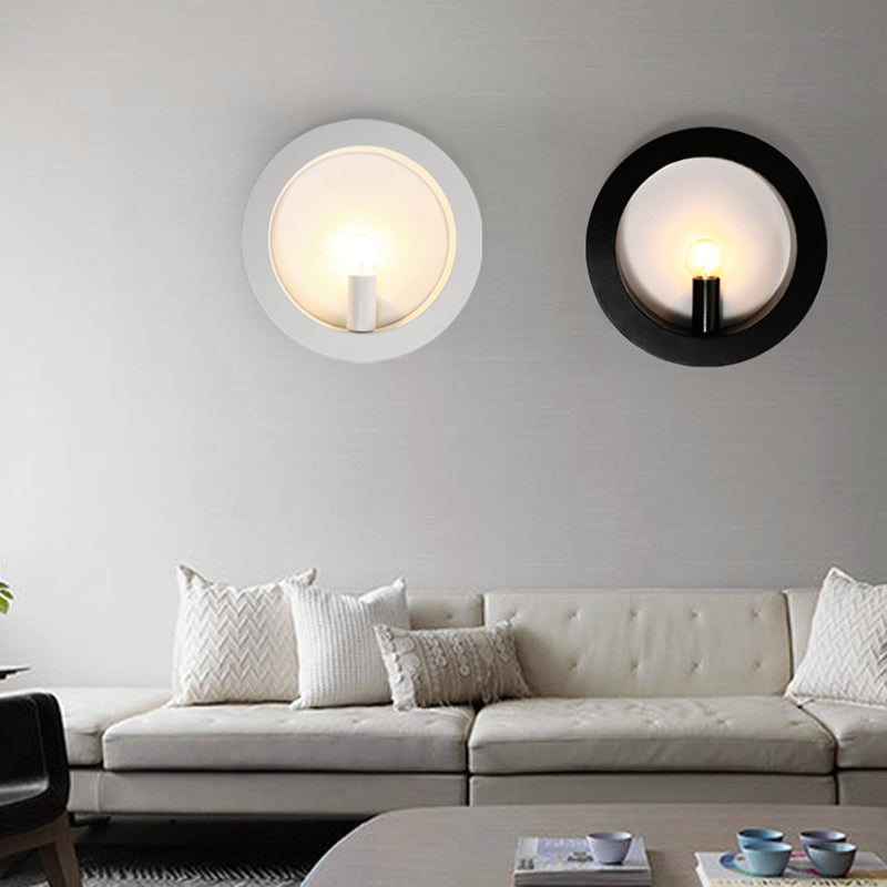 Modern Minimalist Style Sconce Light Fixture Acrylic 1 Light Sconces