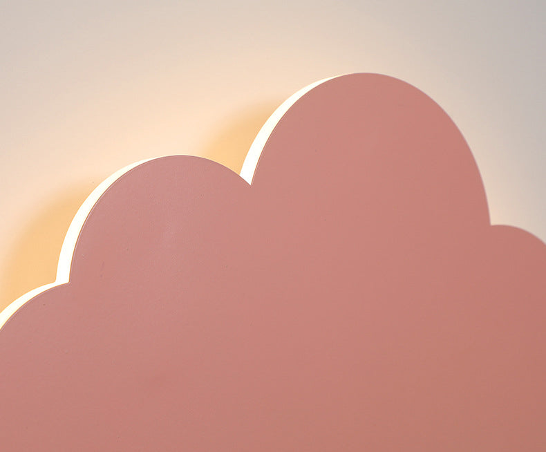 Éclairage d'écran en forme de nuage Creative Minimalist Style Plastic 1 Lumière Approche