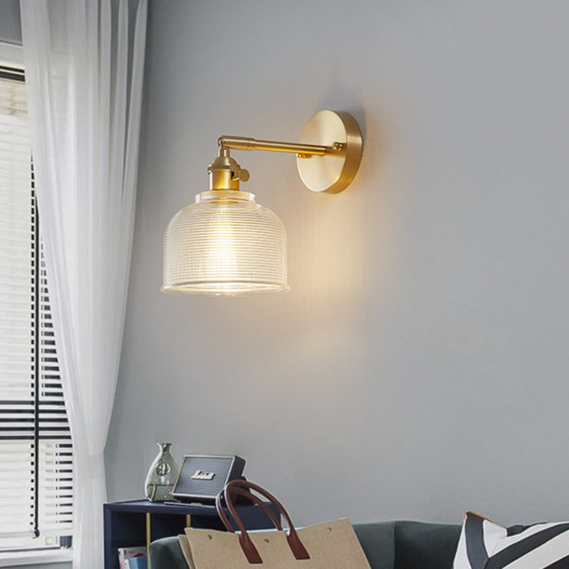 Bewaffnete Leuchtenleuchte kreative einfache Style Glass 1 Lichtleuchten