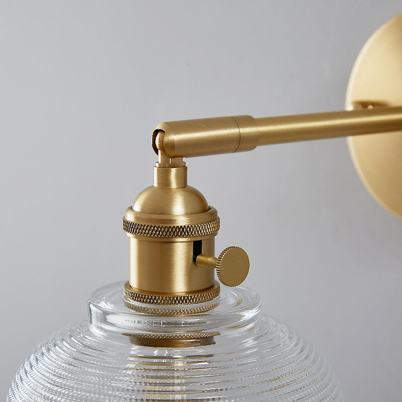 Bewaffnete Leuchtenleuchte kreative einfache Style Glass 1 Lichtleuchten