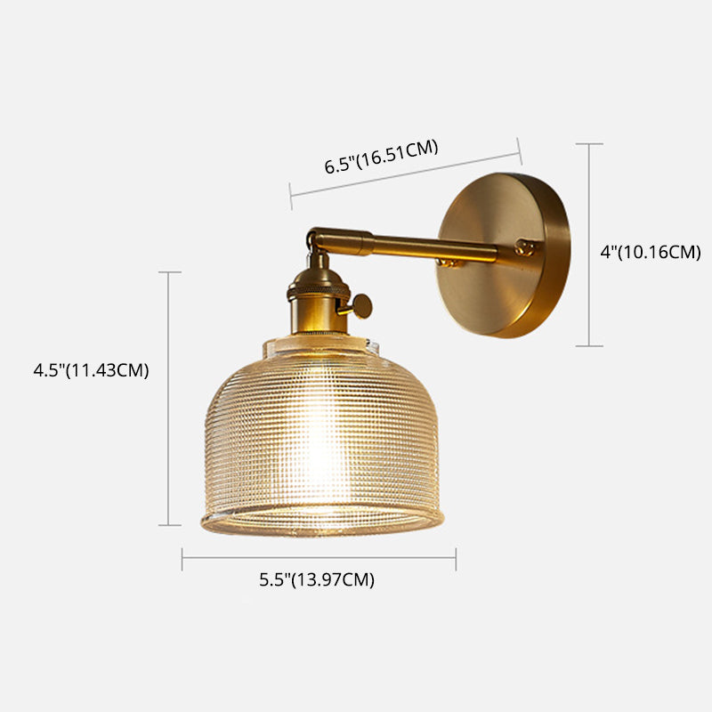 Bewaffnete Leuchtenleuchte kreative einfache Style Glass 1 Lichtleuchten