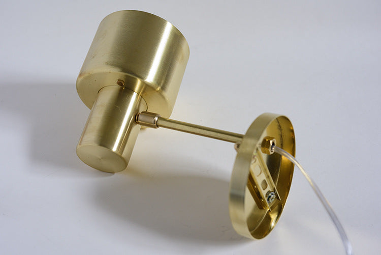 Cylinderical Sconce Light Fixture Modern Minimalist Style 1 Light Sconces for Bedroom