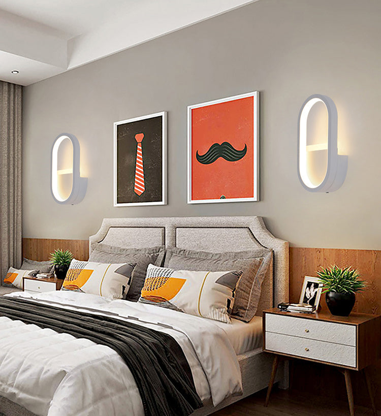 Modern Minimalist Style LED Sconce Light Fixture Acrylic Sconces