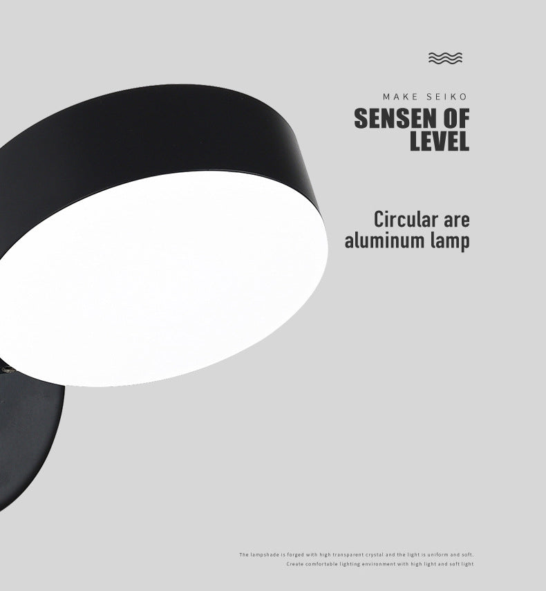 Luminaire à applique cylindrericale Métal de style moderne 1 appliques lumineuses