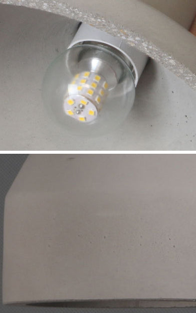 Grijs bel cement hangend lichtende Noordse stijl 1 lichte restaurant plafond hanger lamp