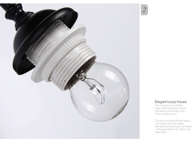 Gooseneck Wall Light Sconce Industrial Style Glass 1 Light Sconces