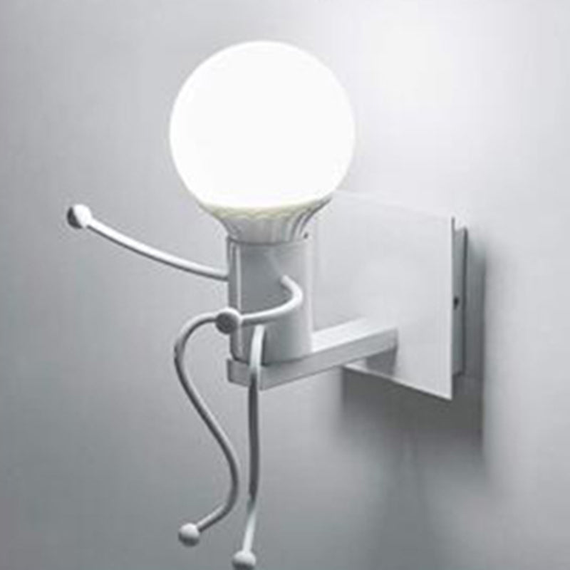 American Style Industrial Wall Light Sconce Metal 1 Light Sconces