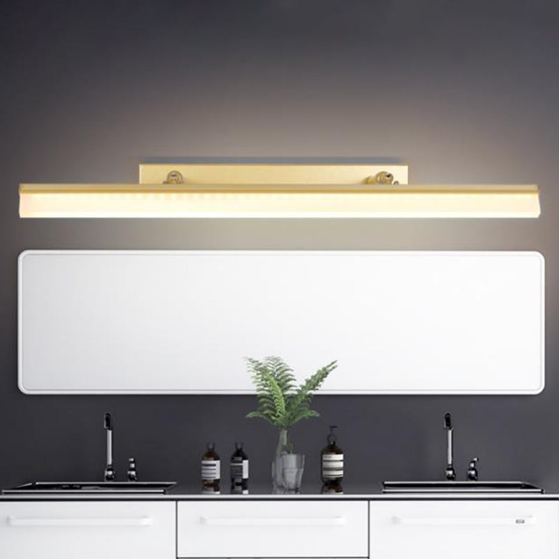 Light Extravagant Style Linear Vanity Lighting Fixtures Acrylic Vanity Sconce
