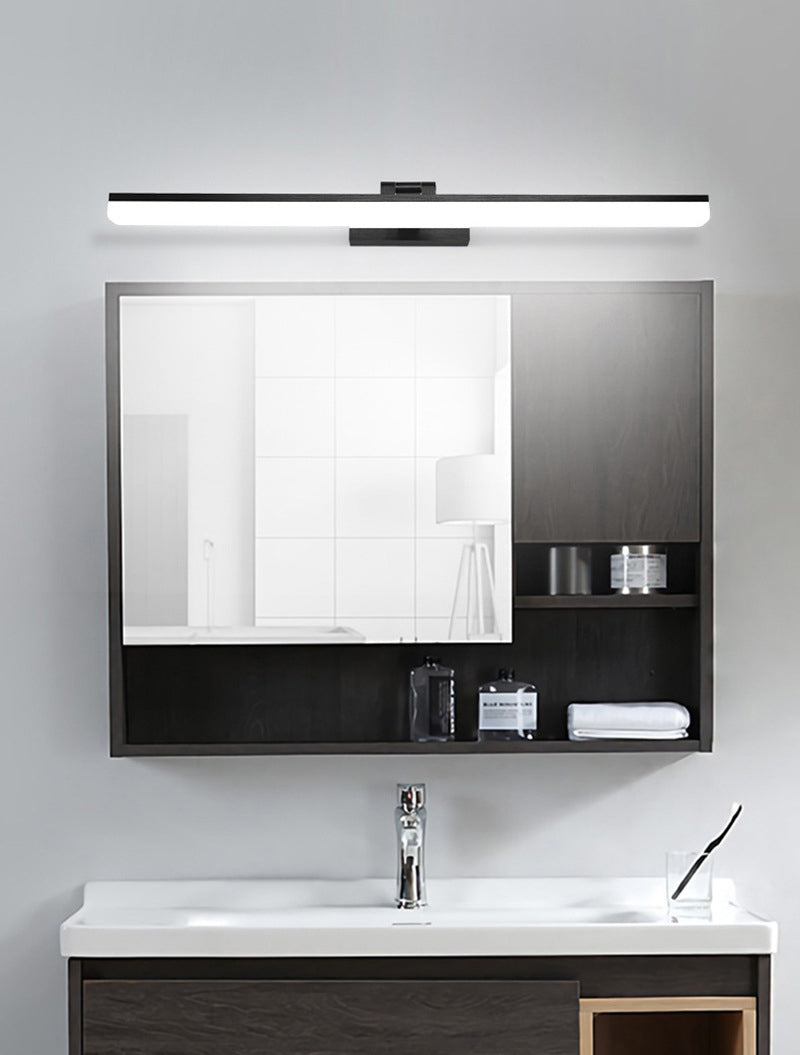 Linear Vanity Lighting Fixtures Modern Minimalist Style Plastic Vanity Lights