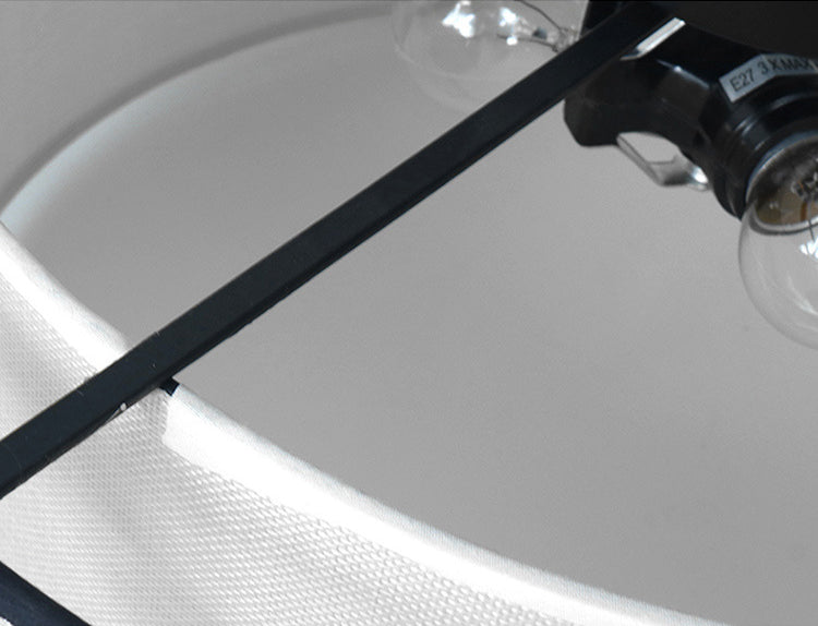 Stof vierkante inbouwverlichting moderne stijl beige inbouw plafondlamp