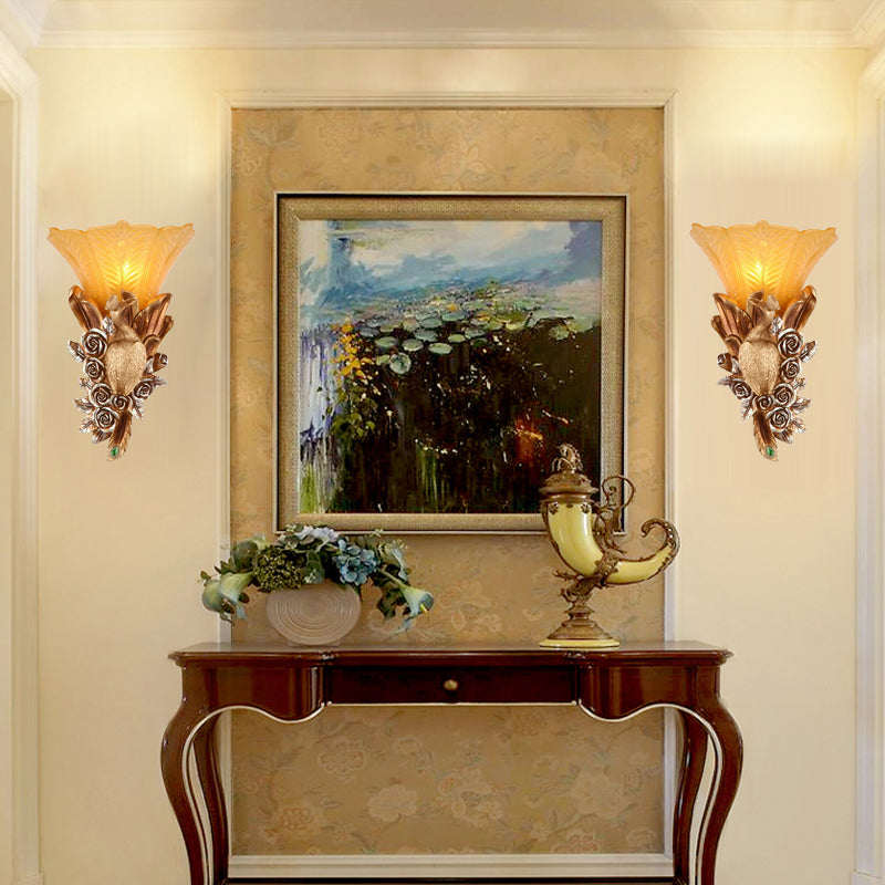 Écran mural de gloire du matin.