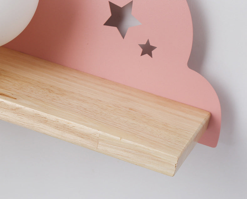 Moderna semplicità nuvola a parete a parete leggera monte muro di lampada per camera da letto