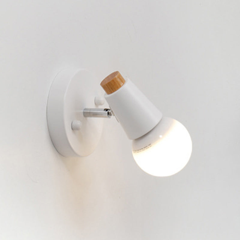 Cone Wall Light Sconce Modern Minimalist Style Metal 1 Light Sconces