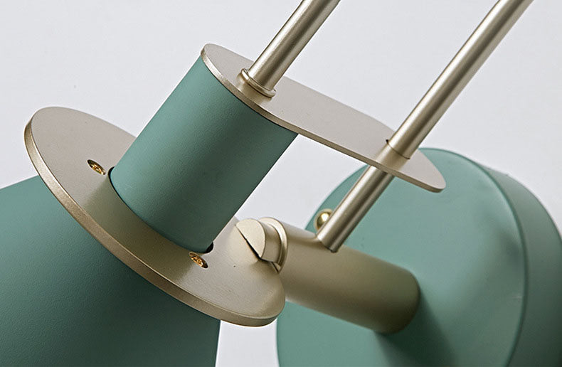 Shaded Wall Light Sconce Nordic Minimalist Style Metal 1 Light Sconces