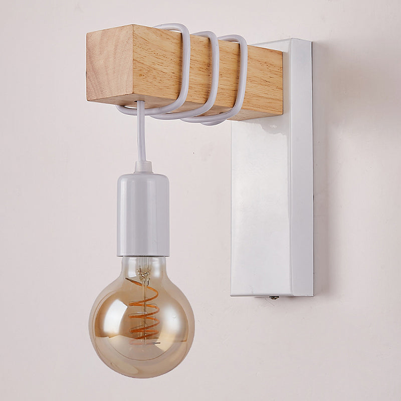 Retro minimalistischer Stil regulärer Wandleuchte -Leuchten 1 leichte Metallleuchten