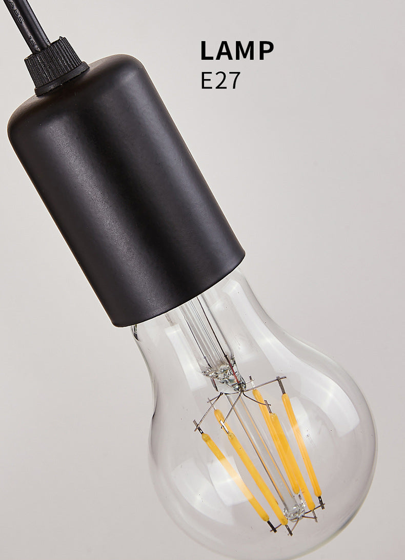 Estilo minimalista retro Diconces de luz de pared regular 1 apliques de metal ligero