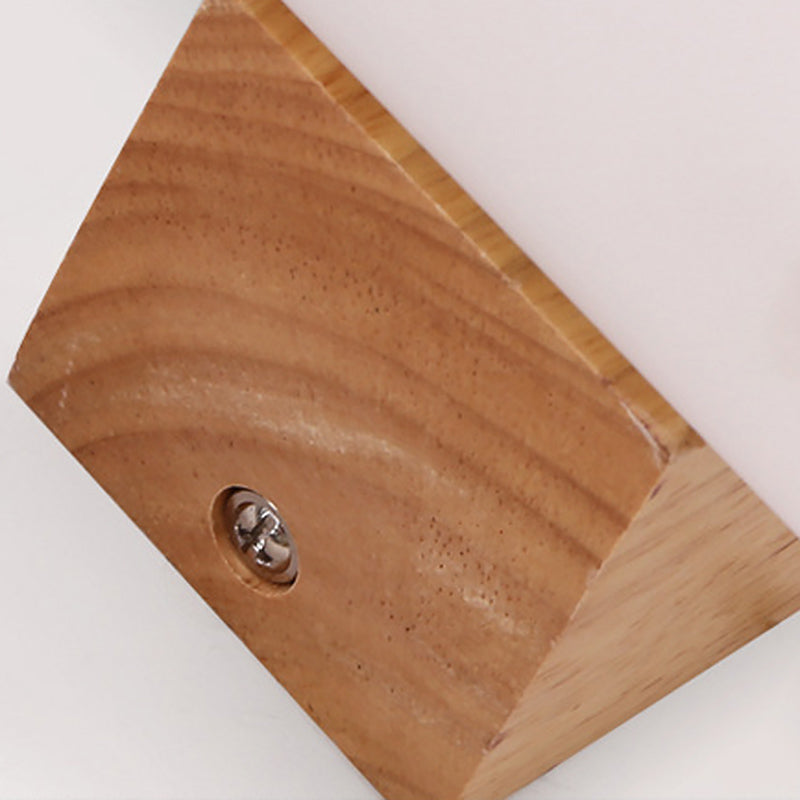 Cylinder Wall Mounted Lamp Modern Simplicity Milk Glass Wall Mount Lamp for Living Room