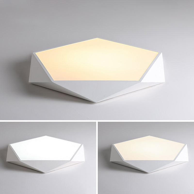 Nordic Macaroon Flush Mount ha condotto la luce creativa Geometria Flush Mount Illuminazione per la camera da letto