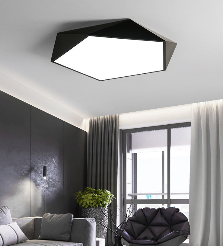 Nordic Macaroon Flush Mount ha condotto la luce creativa Geometria Flush Mount Illuminazione per la camera da letto