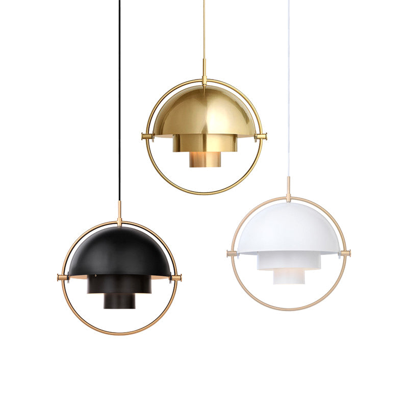 Deformierbares Design kreatives hängendes hanges leichte postmoderne Stil Single Lampe Suspension Anhängerlampe für Schlafzimmer