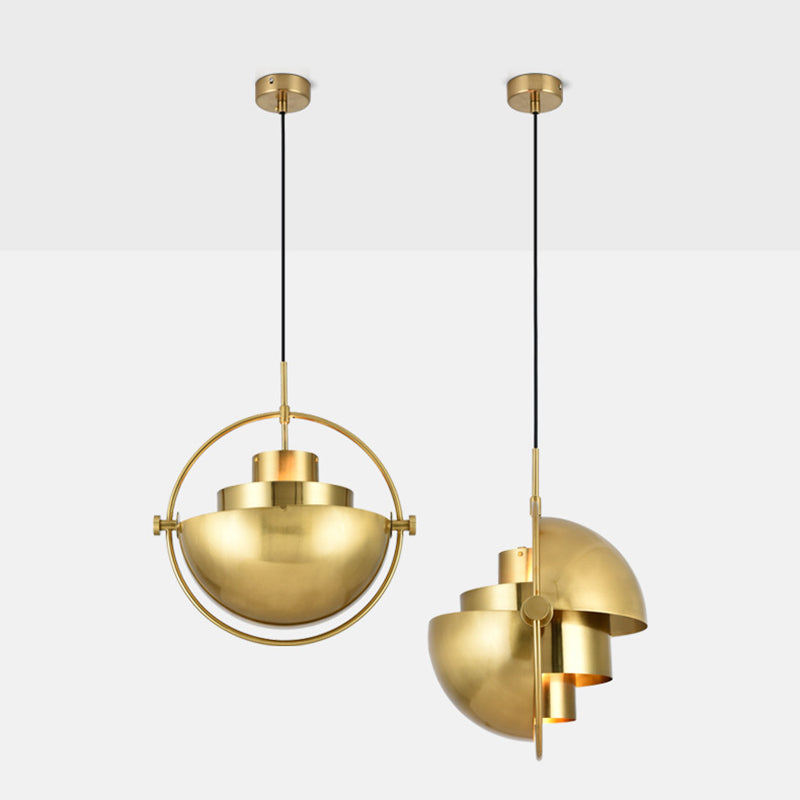 Deformierbares Design kreatives hängendes hanges leichte postmoderne Stil Single Lampe Suspension Anhängerlampe für Schlafzimmer
