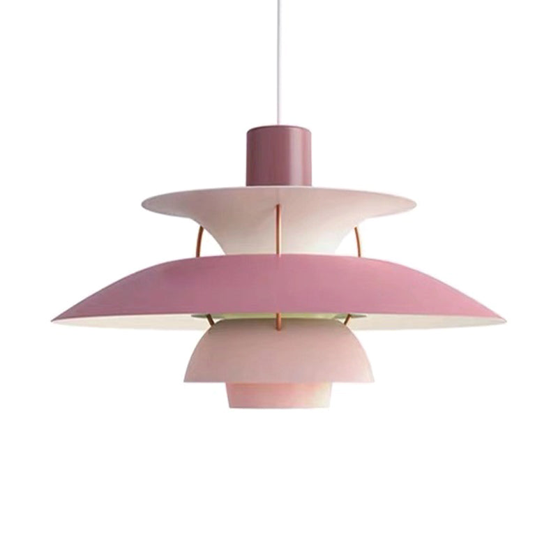 Multi Color Opzionale Opzionale Nordic Alluminio appeso Luce a 1 luce Minimalismo Apparecchio di illuminazione per il ristorante Cafe Shop