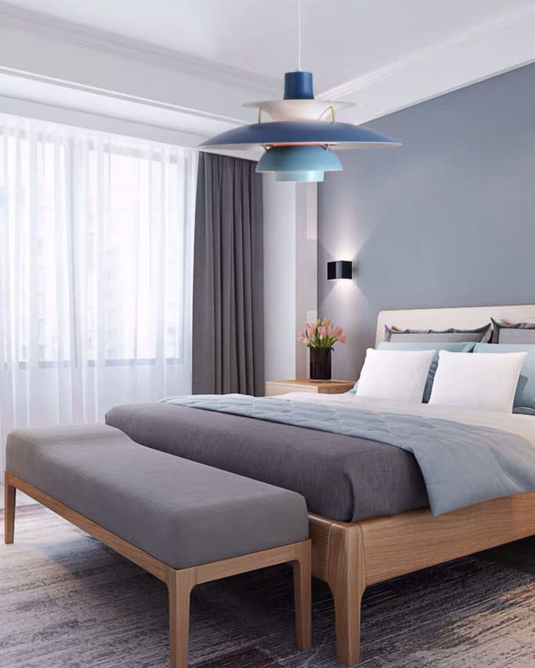 Aluminium nordique multi-couleurs en option en aluminium Light Light 1-Light Minimism Lighting Forwing For Restaurant Cafe Shop