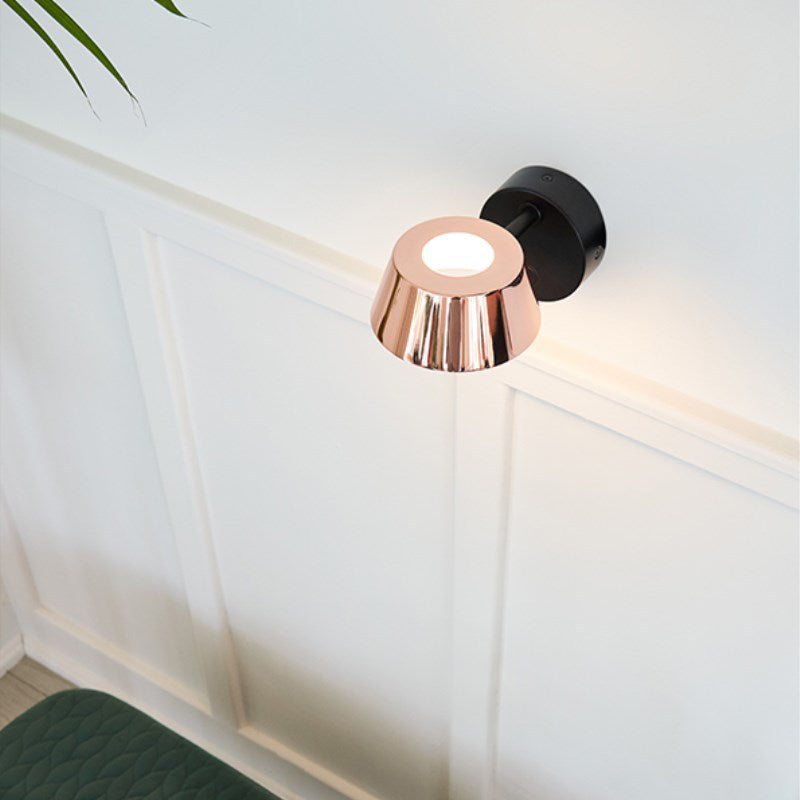 Semplicità nordica di rosa semplicità a led wall doconce 4,7 pollici di illuminazione da mini camera da letto in bianco caldo