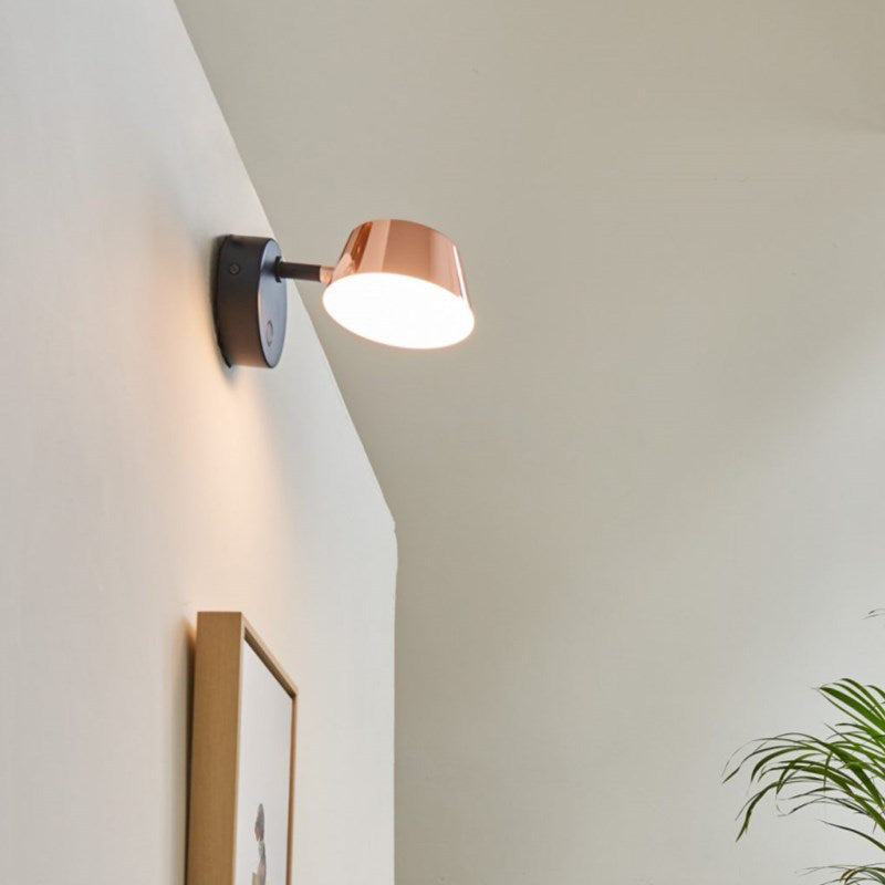 Semplicità nordica di rosa semplicità a led wall doconce 4,7 pollici di illuminazione da mini camera da letto in bianco caldo