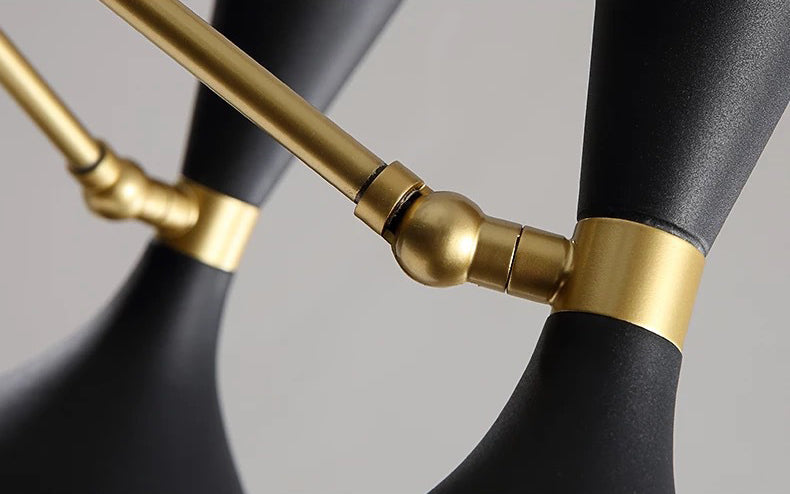 Estilo posmoderno Simplicidad metálica Simplicidad de pared de 11.8 pulgadas Altura Aliñada de iluminación de luz individual con brazo ajustable