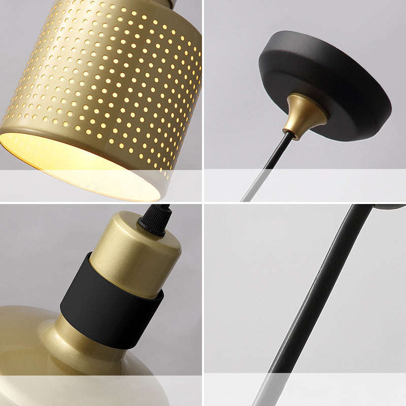 Cilinder hanger verlichtingsarmatuur eigentijdse stijl metaal omlaag verlichting hanger
