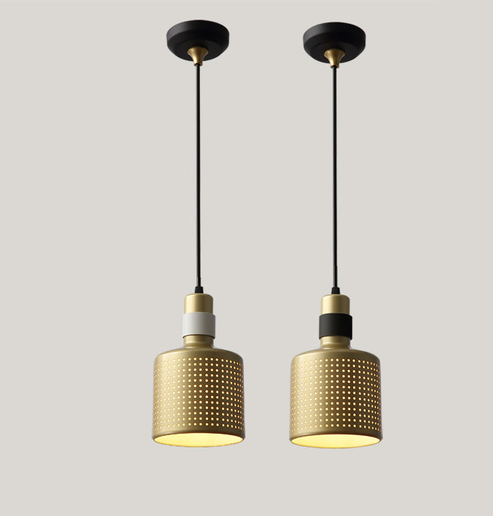 Cilinder hanger verlichtingsarmatuur eigentijdse stijl metaal omlaag verlichting hanger