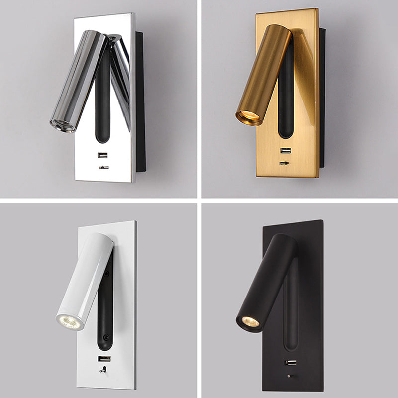 Modern Simplicity Reading Wall Light Aluminum Wall Light Fixtures for Bedside