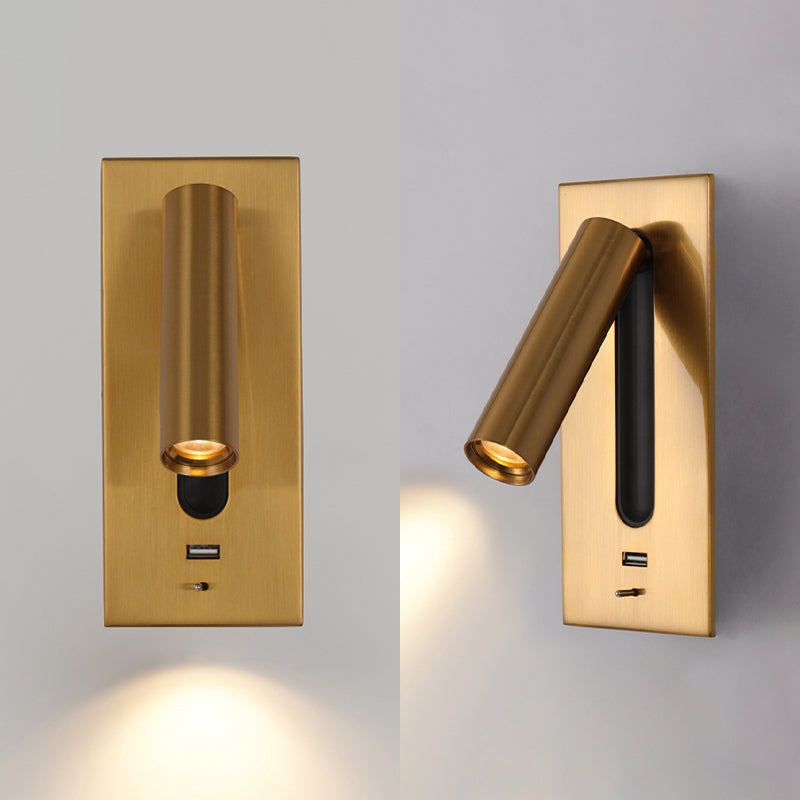 Modern Simplicity Reading Wall Light Aluminum Wall Light Fixtures for Bedside