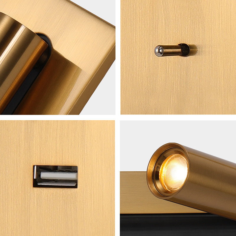 Modern Simplicity Reading Wall Light Aluminum Wall Light Fixtures for Bedside