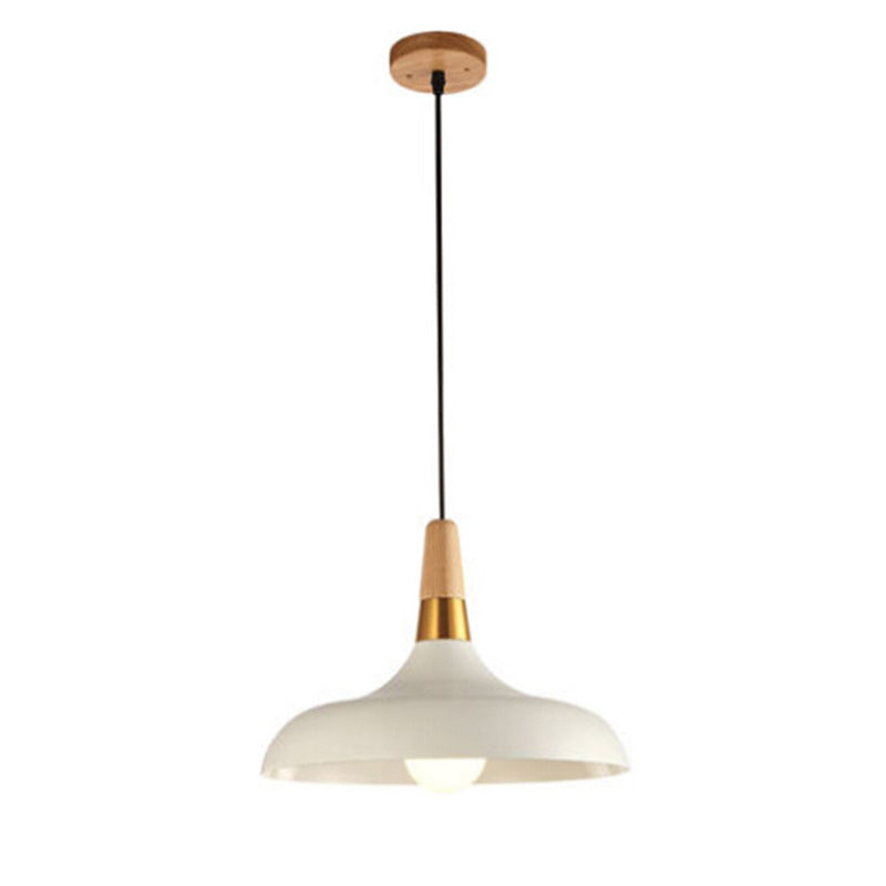 Metal Barn Pendant Light Fixture Modern Style Down Lighting Pendant for Living Room