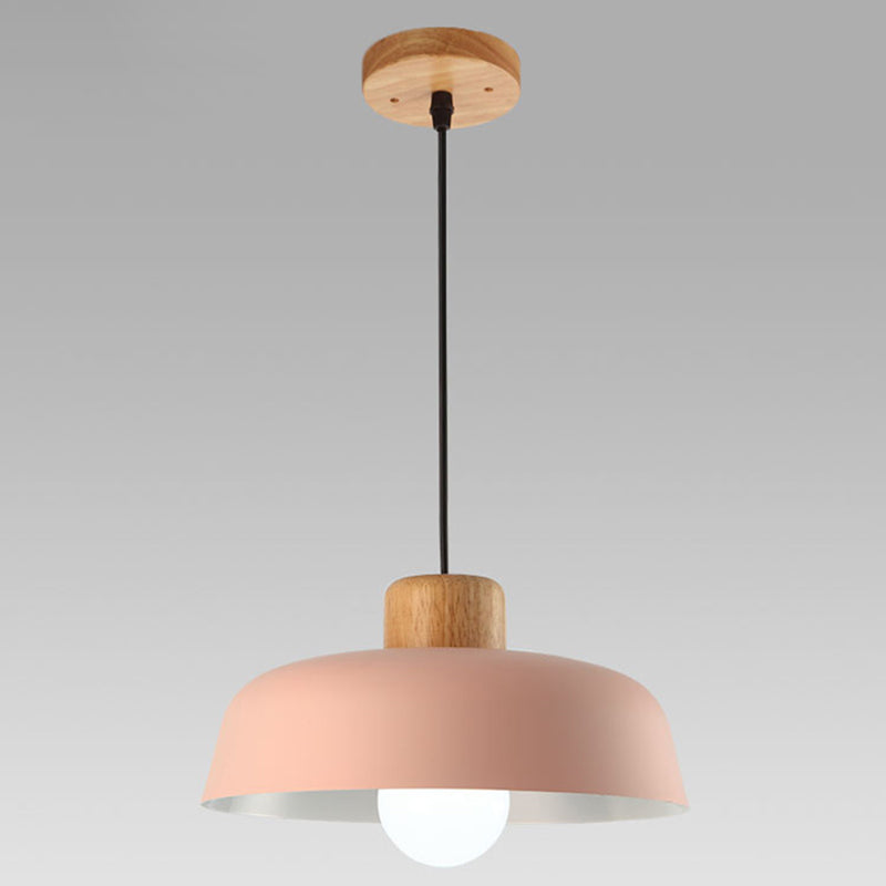 Macaroon Dome Pendant Light Down Light Metal Ceiling Pendant Light for Kitchen