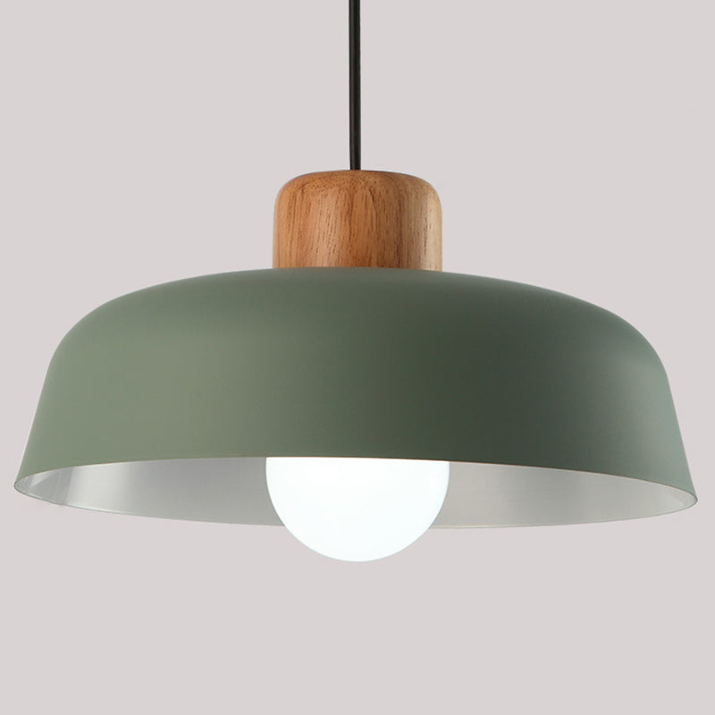 Macaroon Dome Pendant Light Down Light Metal Ceiling Pendant Light for Kitchen