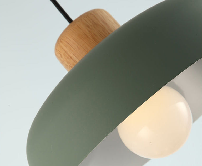 Macaroon Dome Pendant Light Down Light Metal Ceiling Pendant Light for Kitchen