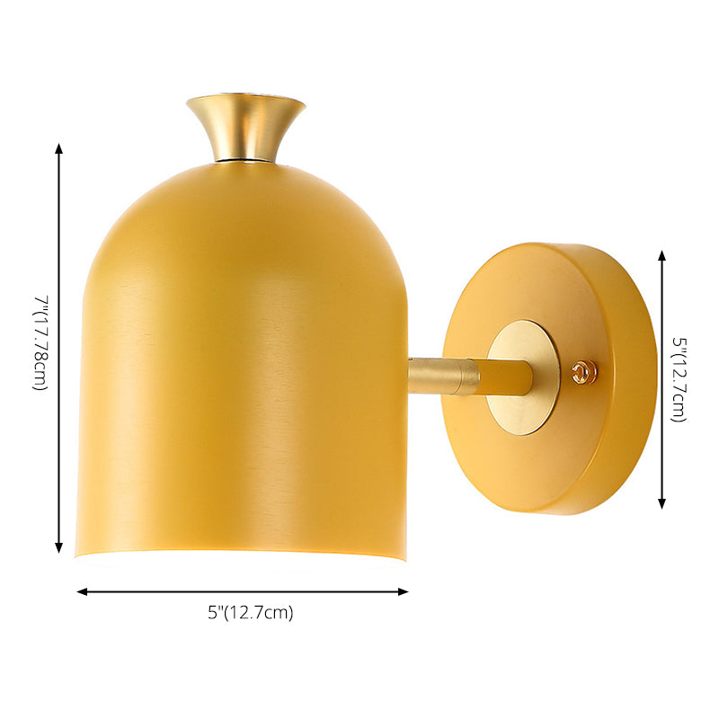 Zylinder Schlafzimmer Wandmontage Leuchte Metall moderne Wandleuchtenbeleuchtung