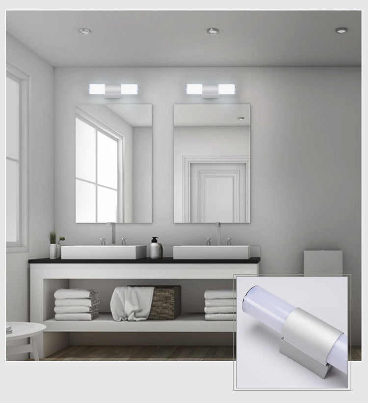 Modern Minimalist Style Linear Vanity Lighting Fixtures Acrylic Vanity Sconces
