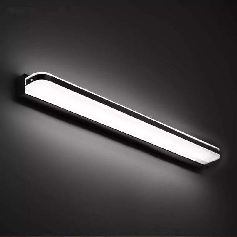 Modern Minimalist Minimalist Linear Vanity Fishestures Vanity Sconce acrilico