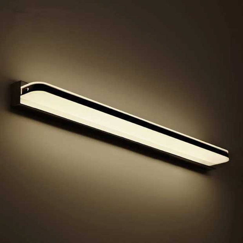 Modern Minimalist Minimalist Linear Vanity Fishestures Vanity Sconce acrilico