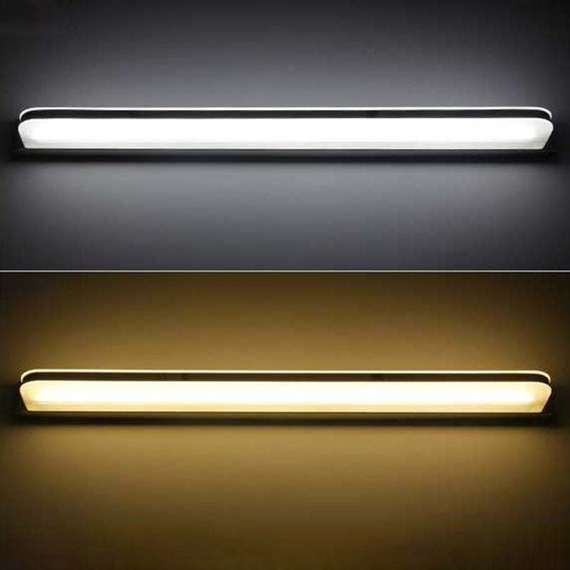 Modern Minimalist Minimalist Linear Vanity Fishestures Vanity Sconce acrilico