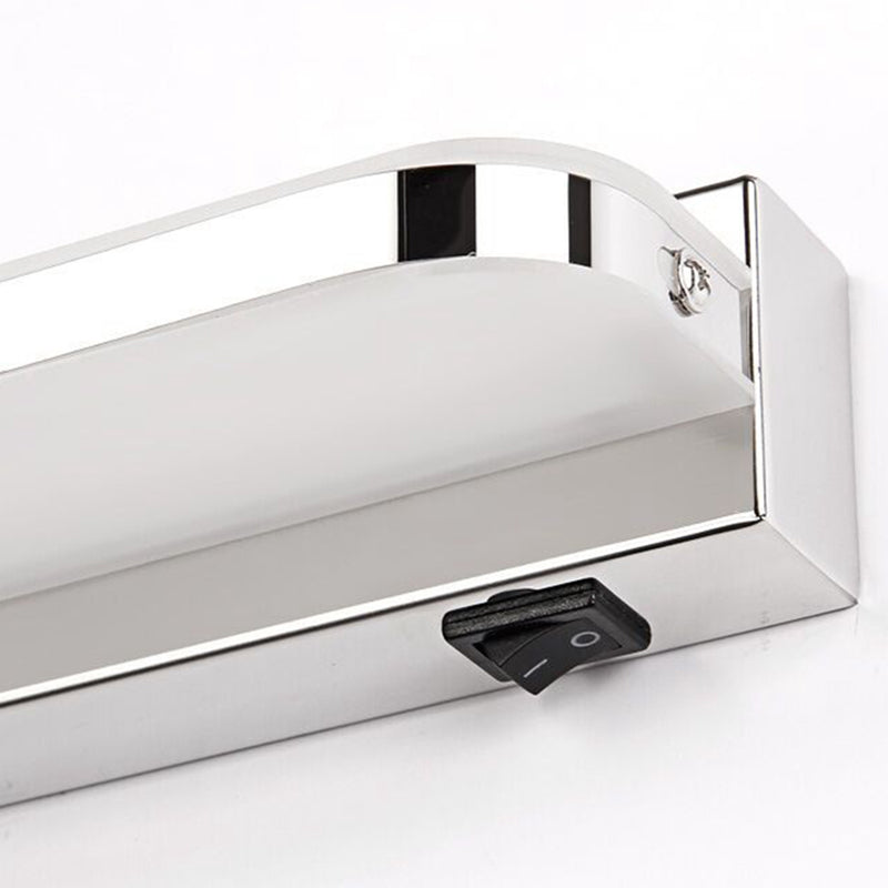 Modern Minimalist Minimalist Linear Vanity Fishestures Vanity Sconce acrilico