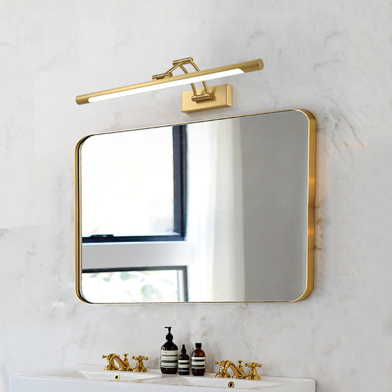 Light Extravagant Style Linear Vanity Lighting Fixtures Copper Vanity Sconce