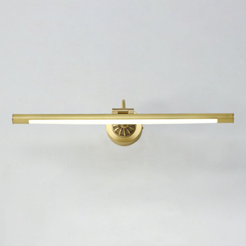 Light Extravagant Style Linear Vanity Lighting Fixtures Copper Vanity Sconce