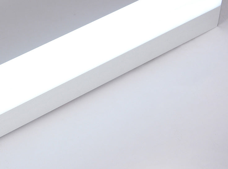 Rifini di illuminazione rettangolo di vanità moderne sconde di vanità acriliche in stile minimalista