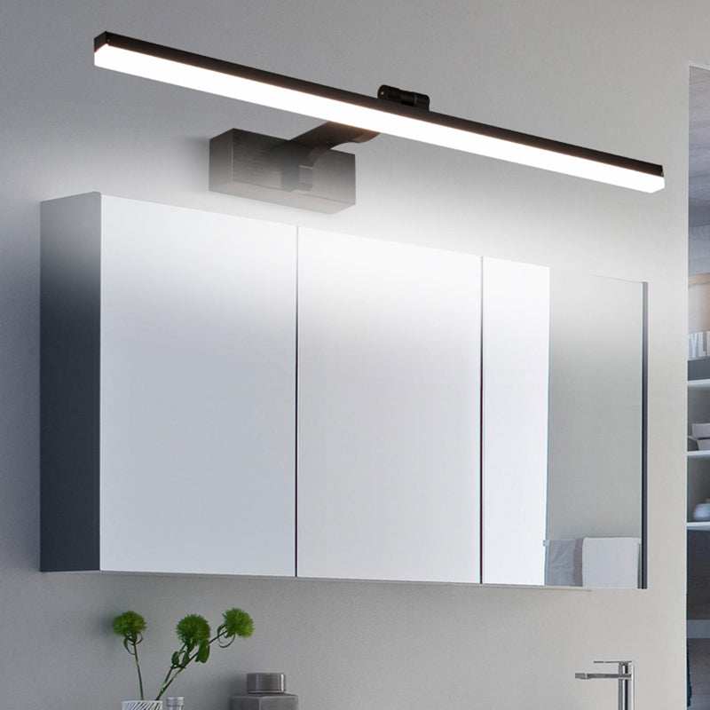 Modern Minimalist Style Linear Vanity Lighting Fixtures Acrylic Vanity Sconces