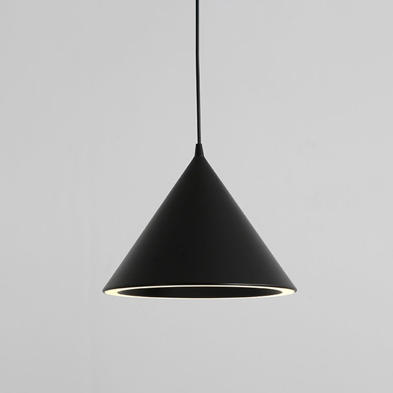 Makaroon -Mini -Anhänger -Leuchten -Leuchten -Aluminiumkegelform -Pendellampe zum Dinging -Tisch